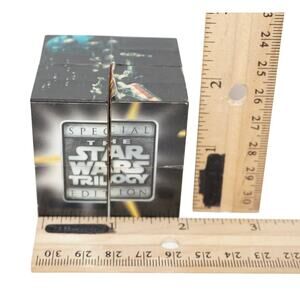 Star Wars Cube Promo Taco Bell Meal Toy - Trilogy 2" Puzzle Picture Game 1996